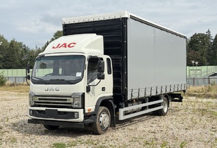 JAC N120 NEW БОРТОВОЙ С ТЕНТОМ (ШТОРЫ) И СДВИЖНАЯ КРЫША